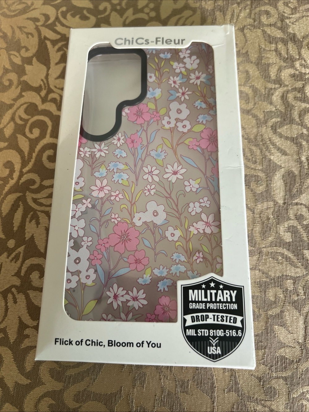 Chic Cs Fleur Military Grade Protection Flick Of Chic Bloom For You Phone Cover